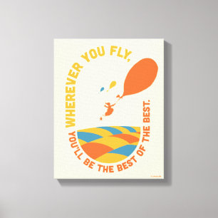 Oh, de plaatsen waar je heen gaat! "Het beste van  Canvas Afdruk