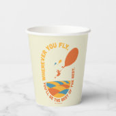 Oh, de plaatsen waar je heen gaat! "Het beste van  Papieren Bekers (Achterkant)