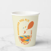 Oh, de plaatsen waar je heen gaat! "Het beste van  Papieren Bekers (Voorkant)