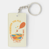 Oh, de plaatsen waar je heen gaat! "Het beste van  Sleutelhanger (achterkant)