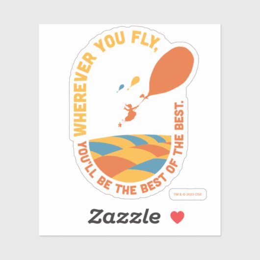 Oh, de plaatsen waar je heen gaat! "Het beste van  Sticker (Vel)