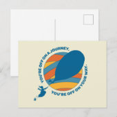 Oh, de plaatsen waar je heen gaat! "Je bent op weg Briefkaart (Voorkant / Achterkant)