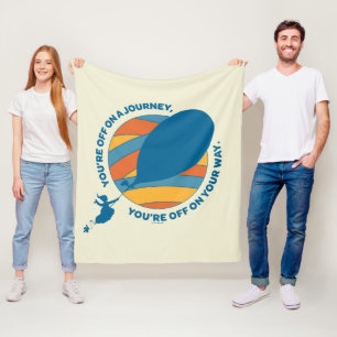 Oh, de plaatsen waar je heen gaat! "Je bent op weg Fleece Deken