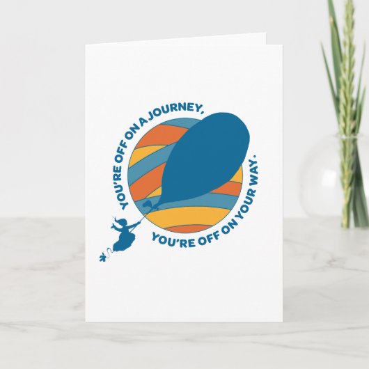 Oh, de plaatsen waar je heen gaat! "Je bent op weg Kaart (Voorkant)