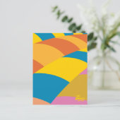 Oh, de plaatsen waar je heen gaat! Kleurrijke ball Briefkaart (Staand voorkant)