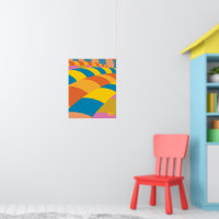 Oh, de plaatsen waar je heen gaat! Kleurrijke ball