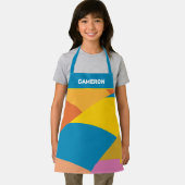 Oh, de plaatsen waar je heen gaat! Kleurrijke ball Schort (Insitu)