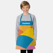 Oh, de plaatsen waar je heen gaat! Kleurrijke ball Schort (Gedragen)