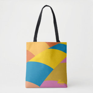 Oh, de plaatsen waar je heen gaat! Kleurrijke ball Tote Bag