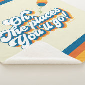 Oh, de plaatsen waar je heen gaat! Offerte met bal Sherpa Deken (3/4)