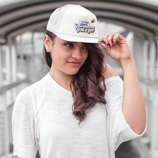 Oh, de plaatsen waar je heen gaat! Offerte met bal Trucker Pet