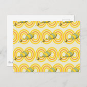 Oh, de plaatsen waar je heen gaat | Oranje structu Briefkaart (Voorkant / Achterkant)