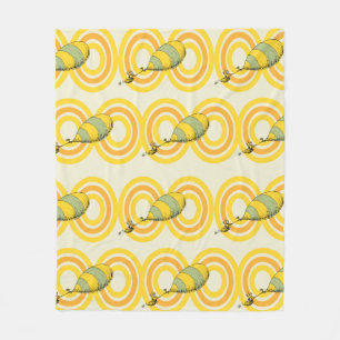 Oh, de plaatsen waar je heen gaat   Oranje structu Fleece Deken