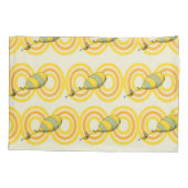 Oh, de plaatsen waar je heen gaat | Oranje structu Kussensloop (Achterkant-Links)