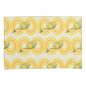 Oh, de plaatsen waar je heen gaat | Oranje structu Kussensloop (Voorkant-Rechts)