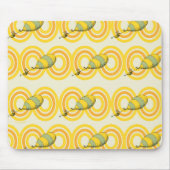 Oh, de plaatsen waar je heen gaat | Oranje structu Muismat (Voorkant)