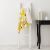 Oh, de plaatsen waar je heen gaat | Oranje structu Sherpa Deken (In situ)