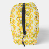 Oh, de plaatsen waar je heen gaat | Oranje structu Toilettasje (Rechts)