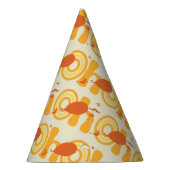 Oh, de plaatsen waar je heen gaat | Oranje tekstpa Feesthoedjes (Rechts)