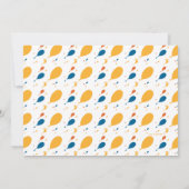 Oh, de plaatsen waar je heen gaat! Retro Afstudere Kaart (Achterkant)