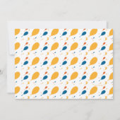 Oh, de plaatsen waar je heen gaat! Retro Afstudere Kaart (Achterkant)