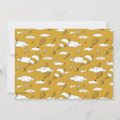 Oh, de plaatsen waar je heen gaat! Retro Afstudere Kaart (Achterkant)