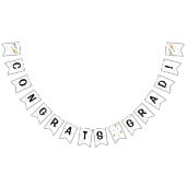 Oh, de plaatsen waar je heen gaat! Retro Afstudere Vlaggetjes (Alle)