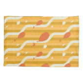 Oh, de plaatsen waar je heen gaat! Retro ballonpat Kussensloop (Achterkant-Links)