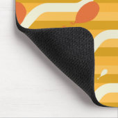 Oh, de plaatsen waar je heen gaat! Retro ballonpat Muismat (Hoek)