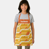 Oh, de plaatsen waar je heen gaat! Retro ballonpat Schort (Insitu)