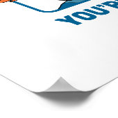 Oh, de plaatsen waar je heen gaat! "Uit op reis" Poster (Hoek)