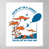 Oh, de plaatsen waar je heen gaat! "Uit op reis" Poster (Voorkant)