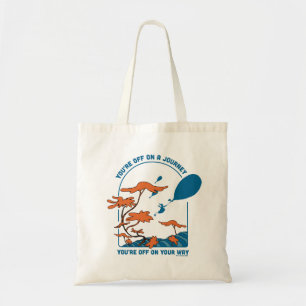 Oh, de plaatsen waar je heen gaat! "Uit op reis" Tote Bag