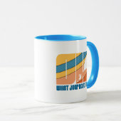 Oh, de plaatsen waar je heen gaat! "Welke reizen w Mok (Voorkant rechts)