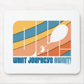 Oh, de plaatsen waar je heen gaat! "Welke reizen w Muismat (Voorkant)