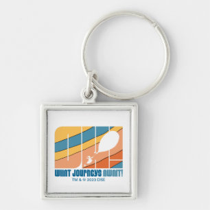 Oh, de plaatsen waar je heen gaat! "Welke reizen w Sleutelhanger