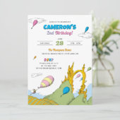 Oh, de plaatsen waar je naar toe gaat kinderen ver kaart (Staand voorkant)