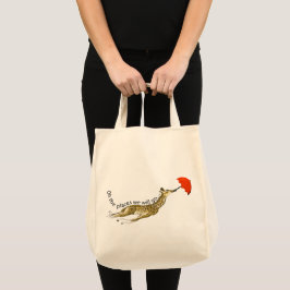 Oh, de plaatsen waar we heen gaan... Giraffe Tasse Tote Bag