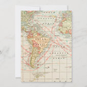 Oh, de plaatsen waar ze het Afstuderen weggaat Kaart (Achterkant)