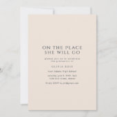 Oh de plaatsen waar ze naar het Afstudeerder zal g Kaart (Voorkant)