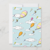 Oh, de plaatsen waar ze zal gaan! - Eerste verjaar Bedankkaart (Achterkant)