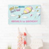 Oh, de plaatsen waar ze zal gaan! - Eerste verjaar Spandoek (Insitu)