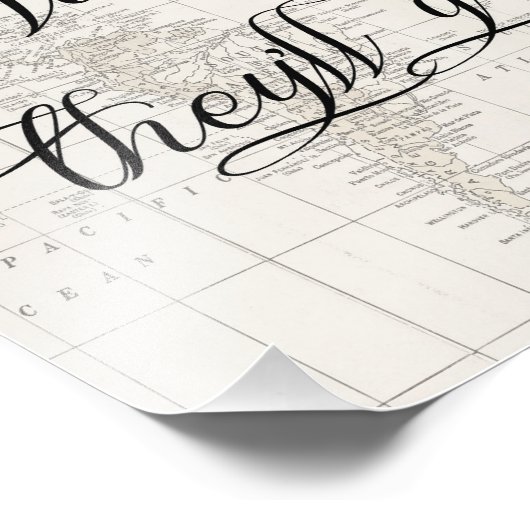 Oh de plekken waar ze twee Baby shower gaan Foto Afdruk (Hoek)