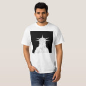Oh de schande Standbeeld van Vrijheid VS te koop c T-shirt (Voorkant volledig)