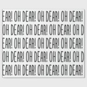 OH DEAR! CADEAUPAPIER (Vlak)