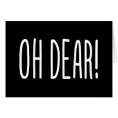 OH DEAR! KAART (Voorkant Horizontaal)
