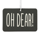 OH DEAR! LUCHTVERANTWOORDELIJKER LUCHTVERFRISSER (Achterkant)