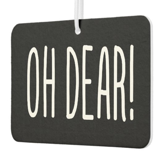 OH DEAR! LUCHTVERANTWOORDELIJKER LUCHTVERFRISSER (Links)