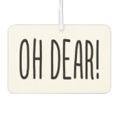 OH DEAR! LUCHTVERFRISSER (Voorkant)