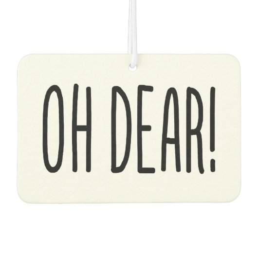 OH DEAR! LUCHTVERFRISSER (Voorkant)